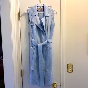 Sleeveless Wrap Dress